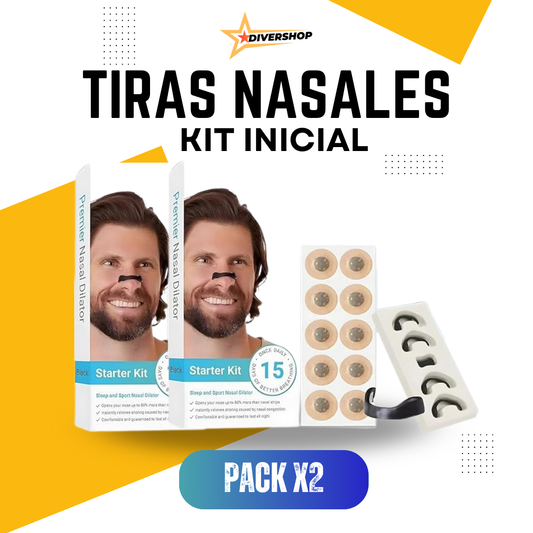 PACK X2 - Tiras Nasales Magnéticas