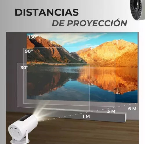 Proyector Led Smart HY300 Profesional Wifi Bluetooth inteligente
