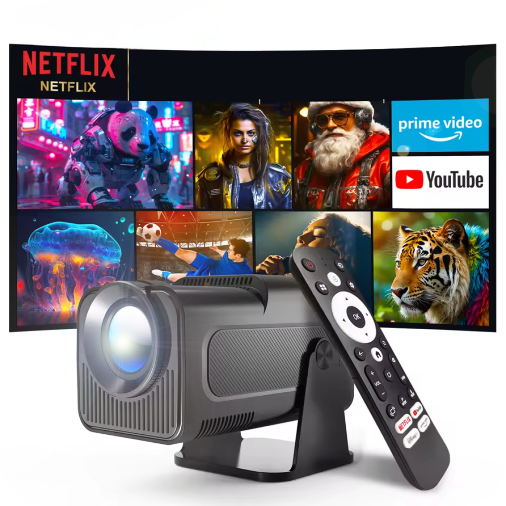 Proyector LED Hy320 Mini 4k Ultra Android