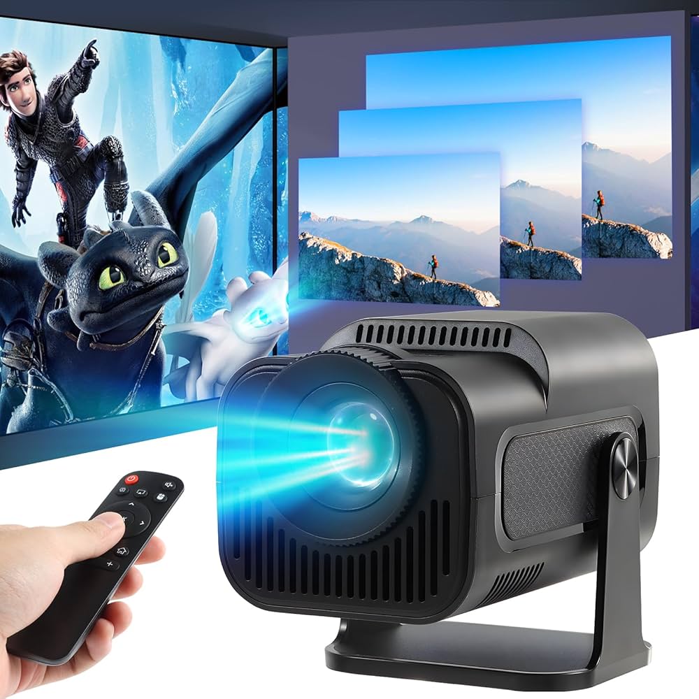 Proyector LED Hy320 Mini 4k Ultra Android