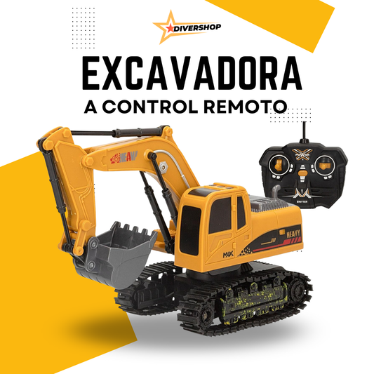 Excavadora a Control Remoto 1:24