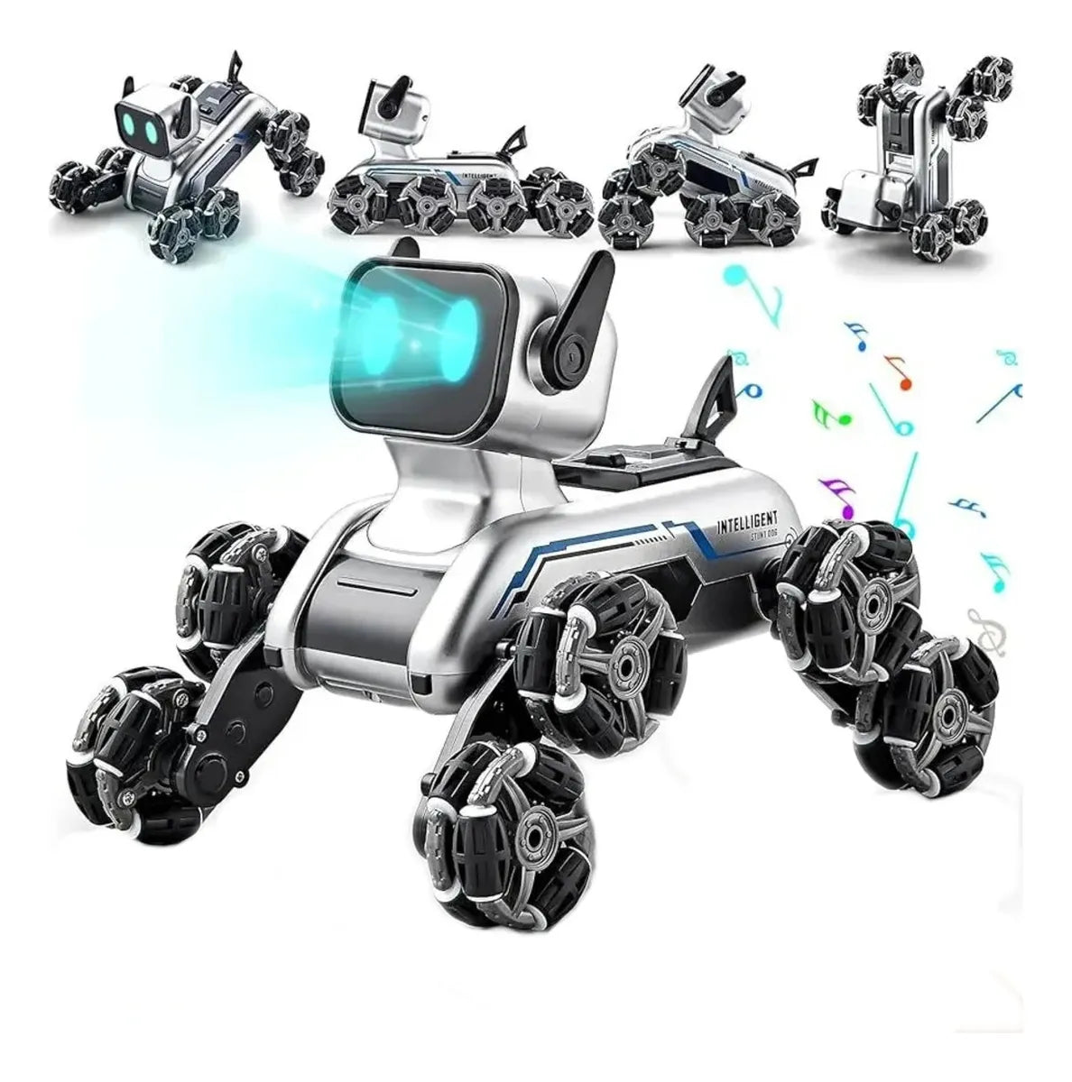 Robot Dog Acrobático a Control Remoto Luz y Sonido