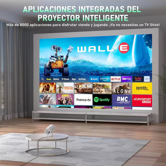 Proyector Led Smart HY300 Profesional Wifi Bluetooth inteligente