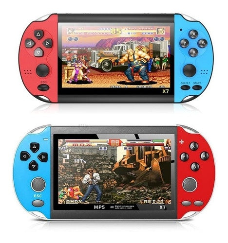 Consola De Juegos Mp5 X7 Enhanced 8gb Portátil Retro Hd