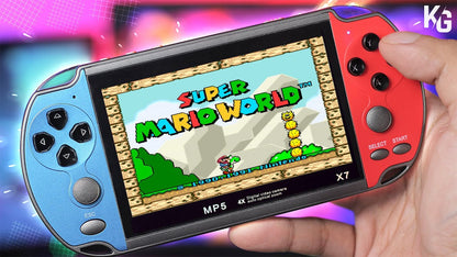 Consola De Juegos Mp5 X7 Enhanced 8gb Portátil Retro Hd